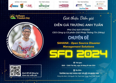 Chuyên đề tại SFD 2024: SAHANA - Open Source Disaster Management Solutions