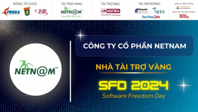 NetNam đồng hành cùng SFD 2024 với vai trò nhà tài trợ Vàng