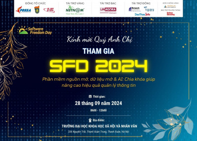 Đăng ký tham gia Ngày hội Phần mềm Tự do Nguồn mở 2024