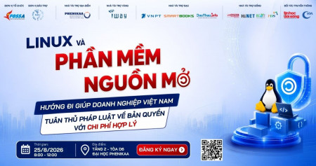 Thông báo sự kiện lớn nhất năm của VFOSSA: Lời giải chiến lược cho bài toán bản quyền phần mềm