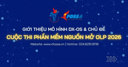 Giới thiệu mô hình DX-OS và chủ đề cuộc thi Phần mềm nguồn mở OLP 2026