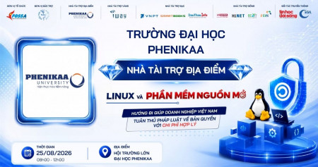 Trường Đại học Phenikaa - Nhà tài trợ địa điểm của sự kiện Linux & Phần mềm Nguồn mở