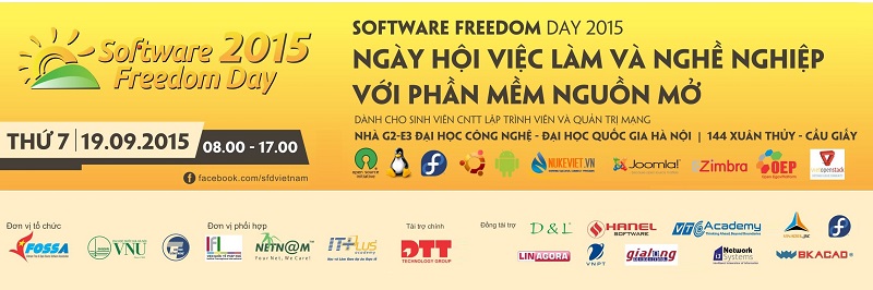 Tổng kết sự kiện Ngày hội phần mềm tự do nguồn mở 2015 tại Hà Nội