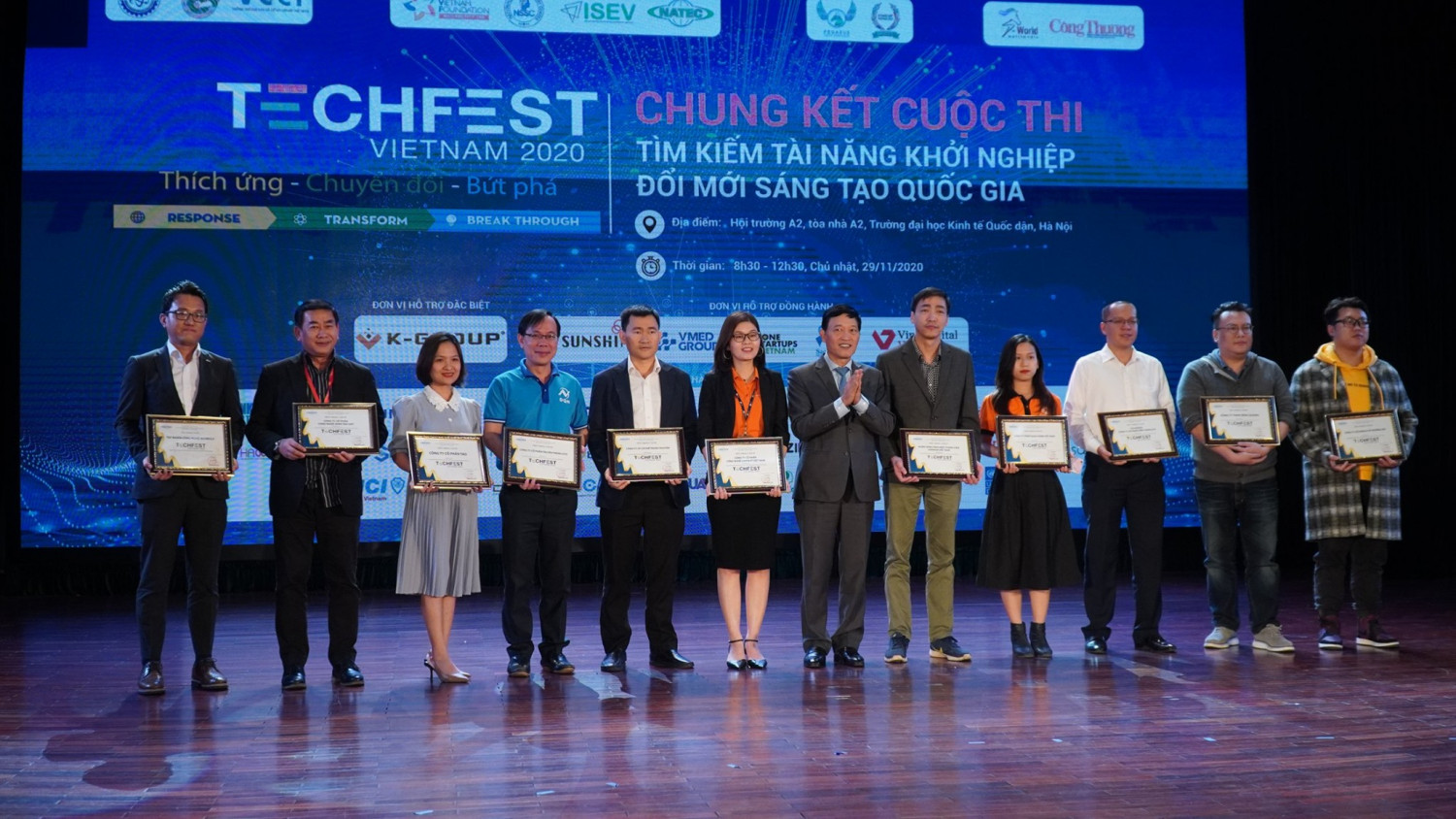 Hoạt động của các thành viên VFOSSA tại Techfest Vietnam 2020