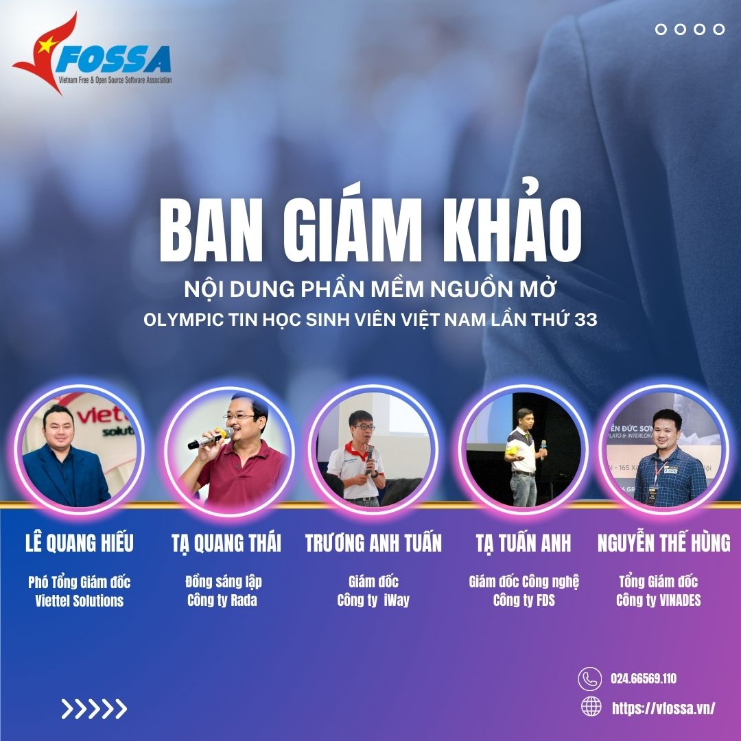 ban giám khảo OLP 2024